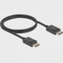 DELOCK Kabel DisplayPort 2.1 muški > DisplayPort muški 16K 80 Gbps 1 m crni